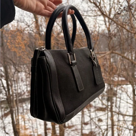 Vintage Coach Legacy Zip Satchel | Bonnie Cashin | 9436 | Costa Rica 2000 | GUC - Picture 4 of 16